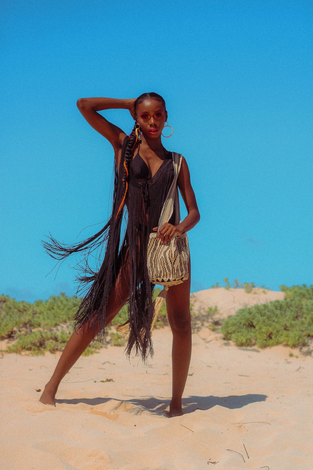 Wild Elegance Gold Bag
