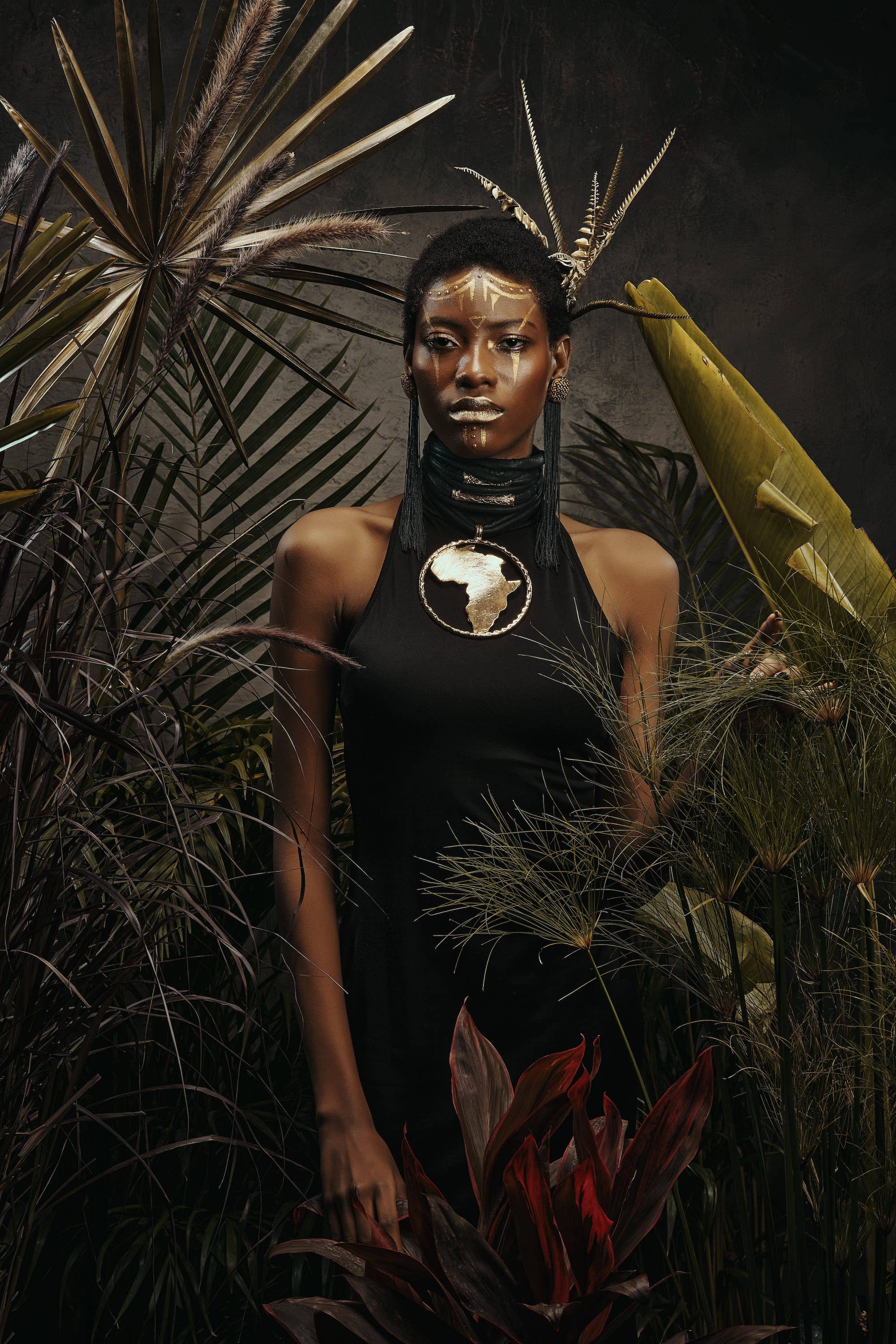 About Africa Neckpiece